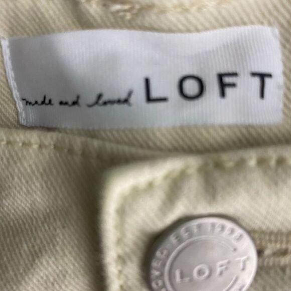 Loft Tan Distressed Shorts - Picture 4 of 5